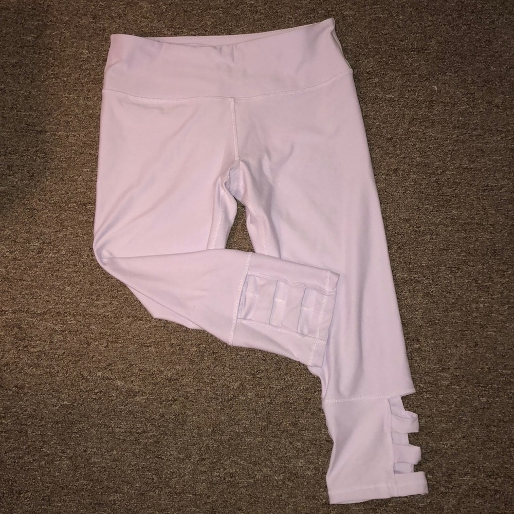 Lilac Cropped Leggings